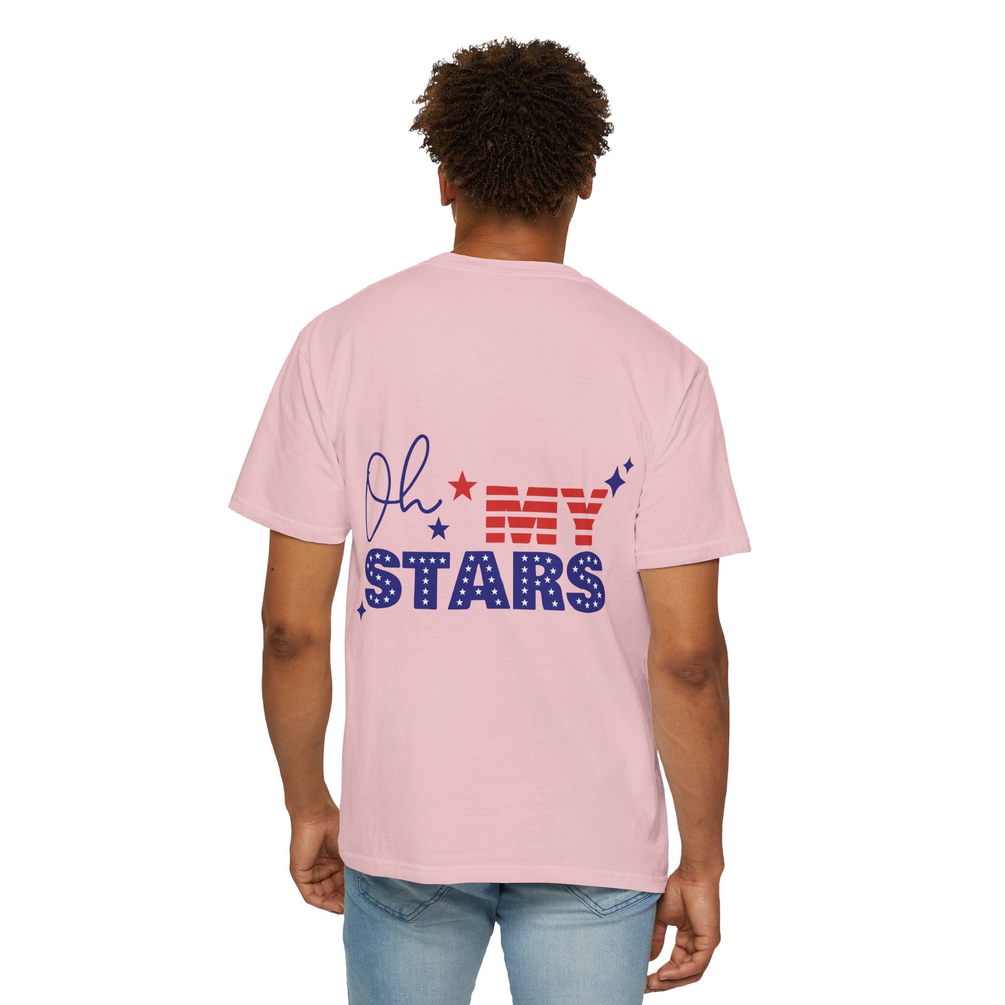 Finally Legal 21st Birthday T-Shirt — "Finally Legal" Front & "Oh My Stars" Back Birthday Tee
