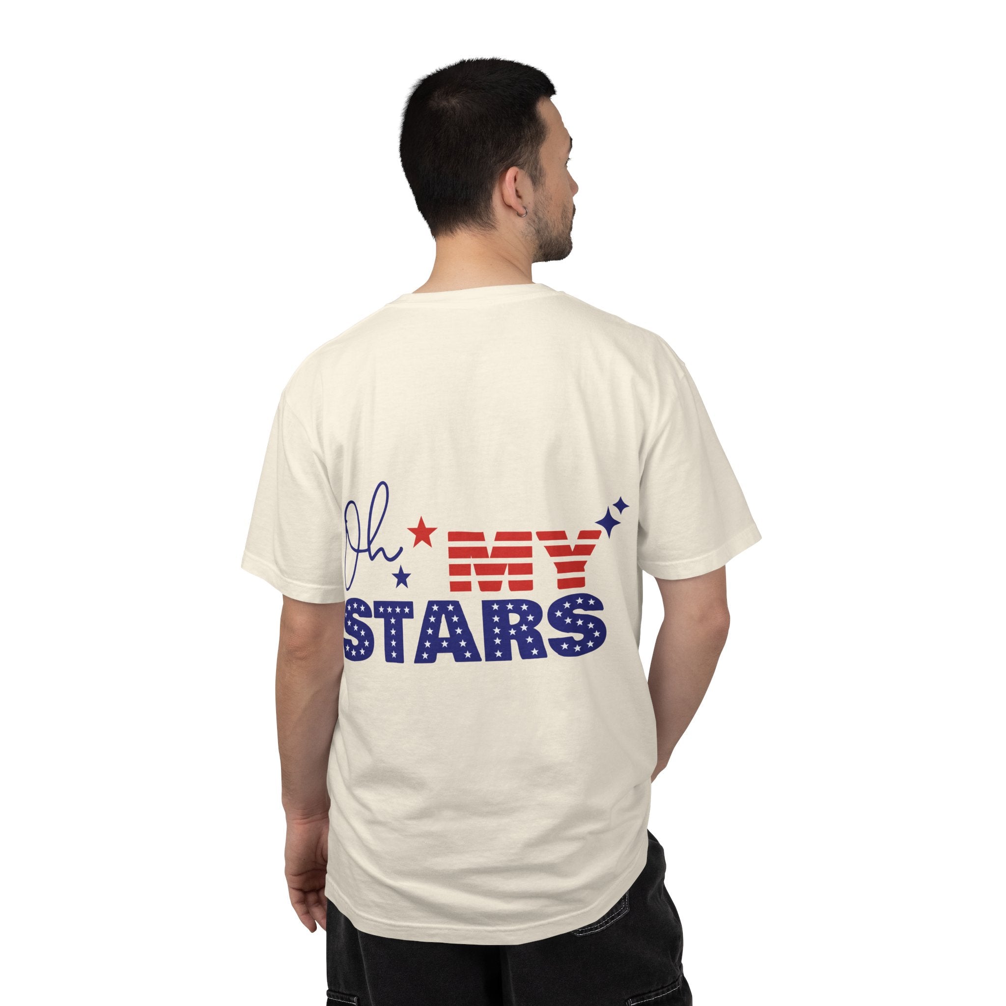 Finally Legal 21st Birthday T-Shirt — "Finally Legal" Front & "Oh My Stars" Back Birthday Tee