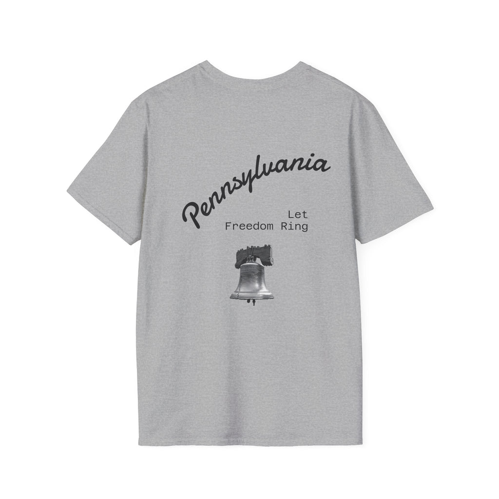 Liberty Bell T-Shirt | Vintage Pennsylvania Tee, History Souvenir