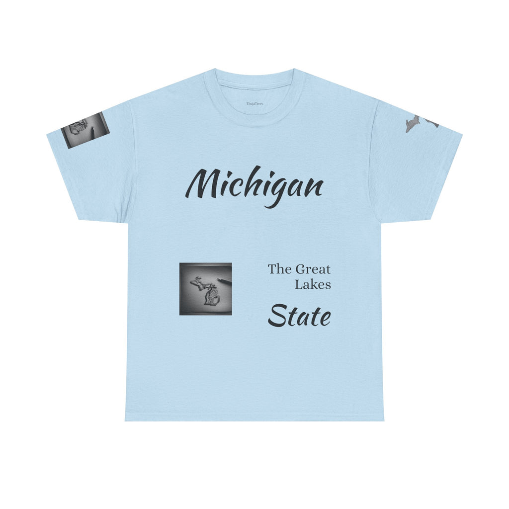 Michigan T-Shirt | Great Lakes State Souvenir Tee