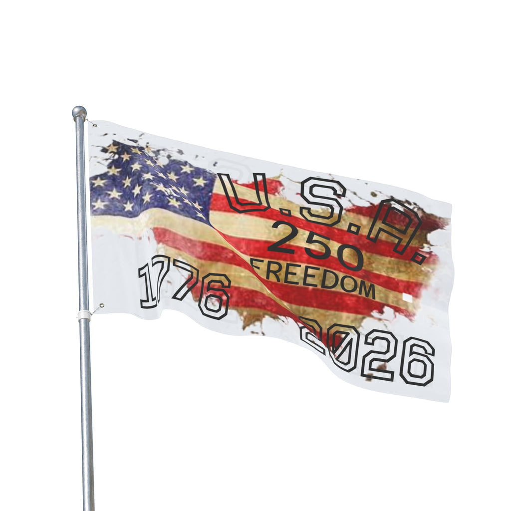 USA 250 Years Freedom 1776-2026 Flag | Double Sided