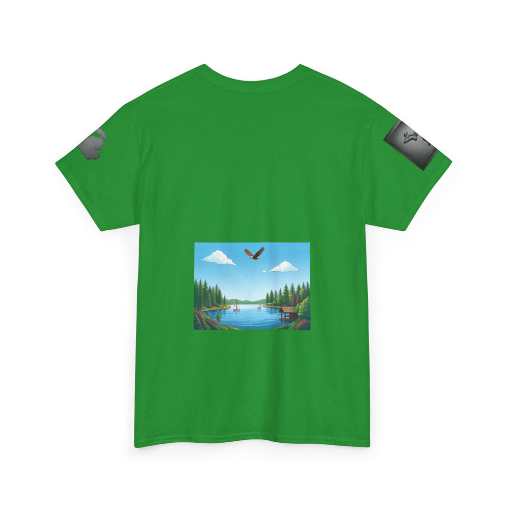 Michigan T-Shirt Light | Great Lakes State Souvenir Tee
