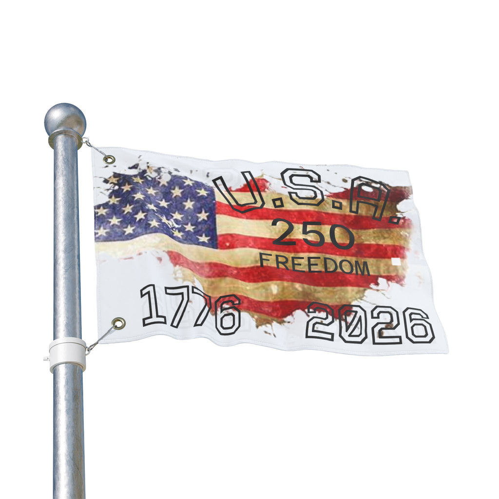 USA 250 Years Freedom 1776-2026 Flag | Double Sided