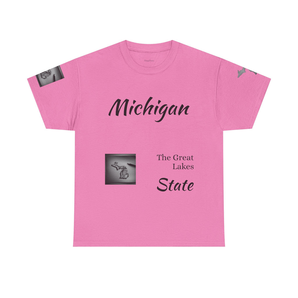Michigan T-Shirt | Great Lakes State Souvenir Tee